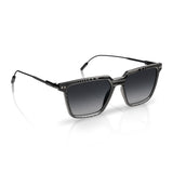 Roveri Eyewear new RVS Nero SS24 Carbon-Titanium Sunglasses Collection Product Page Photo, In Front 3/4 View.